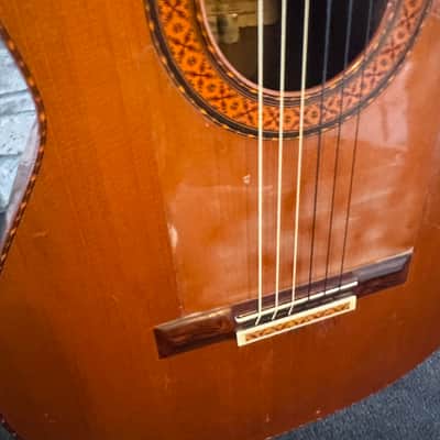 1972 Anselmo Solar Gonzalez Rare Classical Guitar Spain image 7