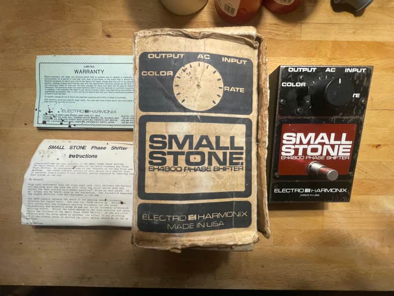 Electro-Harmonix Small Stone EH4800 Phase Shifter 1970s | Reverb UK