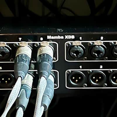 Mamba 16 XLR Combo (XLR/TRS/TS) to 16 Combo XLR Patch Bay 1RU | Reverb