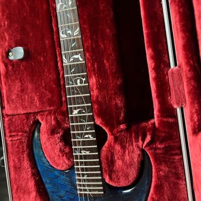 Ibanez Jem custom 1990 - Blue image 3