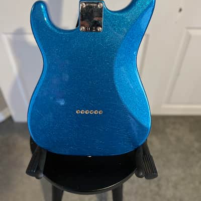2023 Fender Custom Shop Limited Edition Dual P-90 Stratocaster Closet Classic Relic - Blue Sparkle image 13