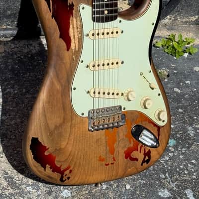 Fender Stratocaster Rory Gallager Signature 2005 - killer 20 year old axe w/all paperwork & COA ! image 3