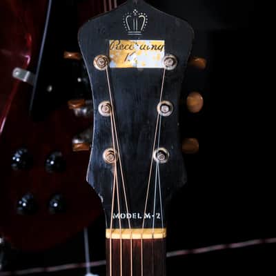 1938 Recording King Model M-2 / 1136 Sunburst Made by Gibson w/ Hard Case (Good) *Free Shipping* image 7