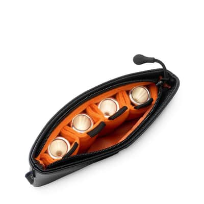 Protec Slim Pouch for 4 French Horn Mouthpieces Color:Red image 2