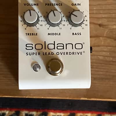 Soldano SLO Pedal 2022 - Present - White image 1