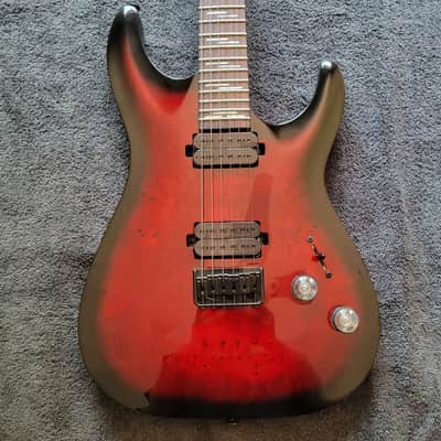 Schecter Omen Elite-6 2021 - Present - Black Cherry Burst image 5