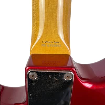 Fender Japan 62 Reissue Stratocaster 2002-2004 - Candy Apple Red image 6