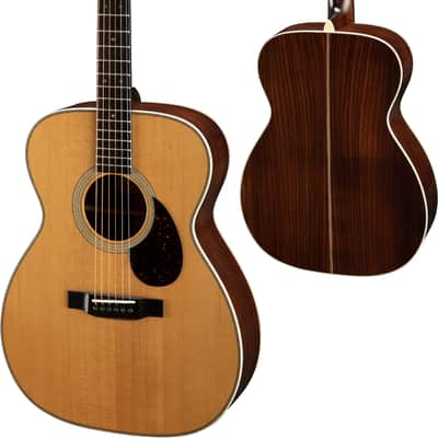 Eastman E8OM-TC Acoustic Guitar - Natural Thermo Cure w/ Case image 9