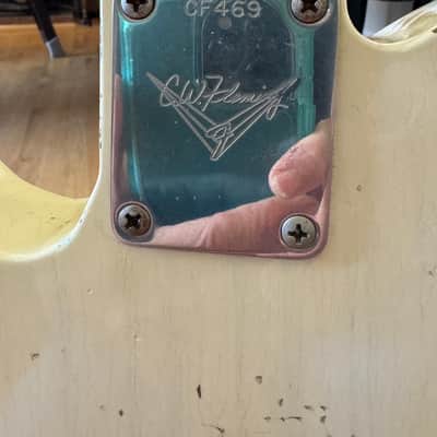 Fender Custom Shop 1955 Telecaster and Pro Jr relic amp 2005 - transparent blonde image 8