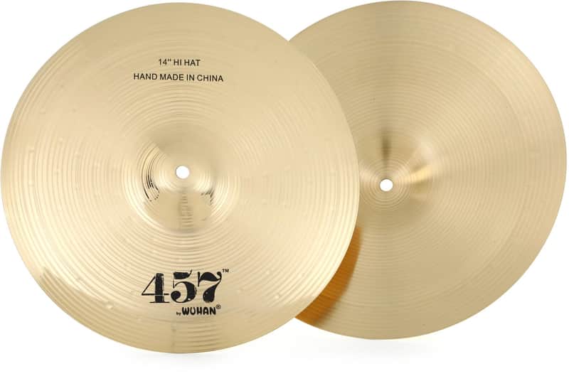 Wuhan 457 Hi-hats - 14 inch image 1