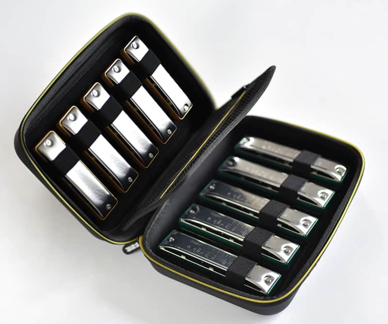 Seydel SAFE CASE for 10 Diatonic Harmonicas. New with Full Warranty! image 1