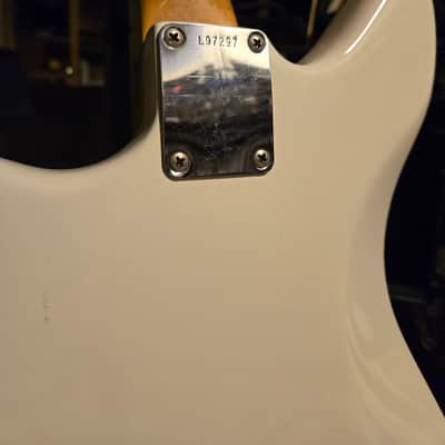 Fender Jaguar 1962 - 1965 - White Refin image 7