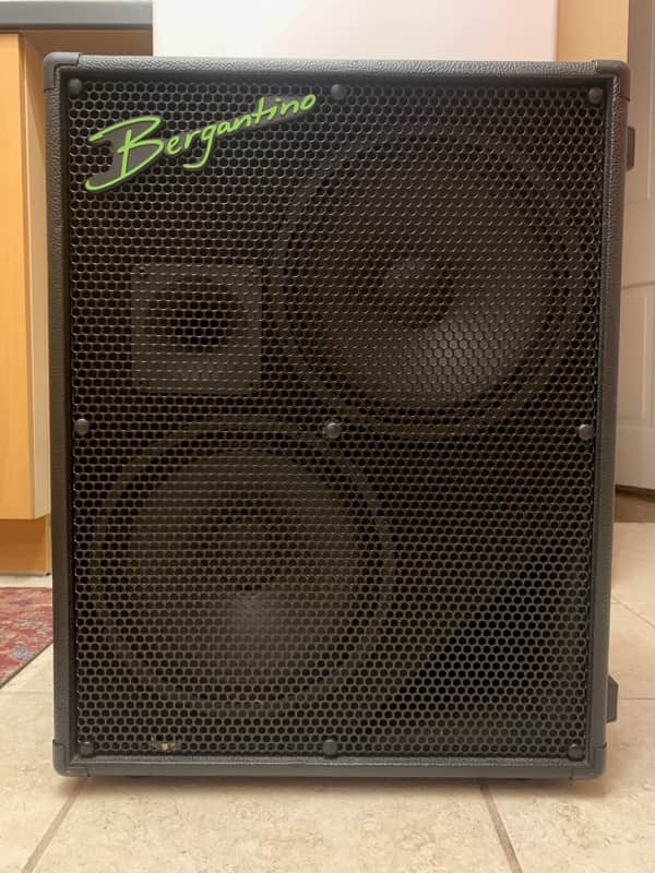 Bergantino HDN210 High Definition Neo 400-Watt 2x10" 8 Ohm Bass Cabinet 2010s Black image 1