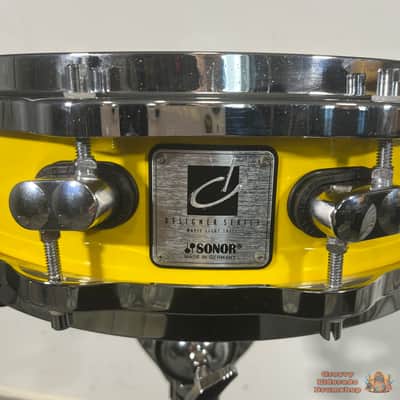 Sonor Designer Maple Light 14x4 Piccolo Snare Drum - Yellow image 4