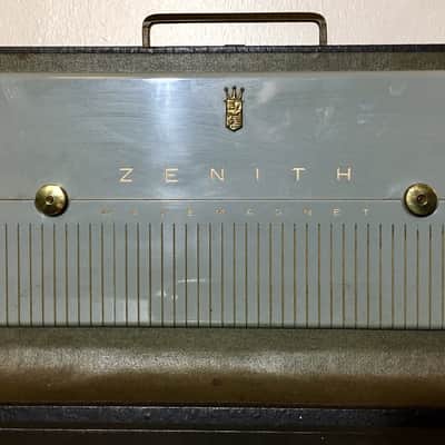Vintage Zenith Trans Oceanic H-500 Wave Magnet Shortwave Radio Works Good Condition image 10