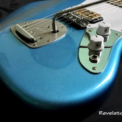Revelator Guitars Jagster Full Scale Pelham Blue w/ Competition stripes *Special Labor Day Pricing* image 11