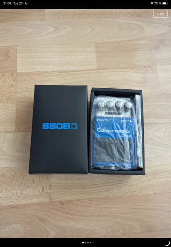 Boss CP-1X Compressor 2016 - Present - Blue image 1