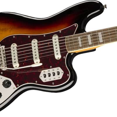 Squier Classic Vibe Bass VI, Laurel FB, 3-Color Sunburst image 8