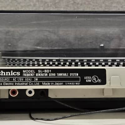 Technics FG Servo SL- BD1 Turntable W/ Pickering DTL1 Cartridge Upgrade image 8