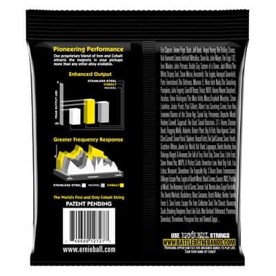 Ernie Ball #2727 Beefy Slinky Cobalt Electric Guitar Strings - Gauges 11-54 image 2