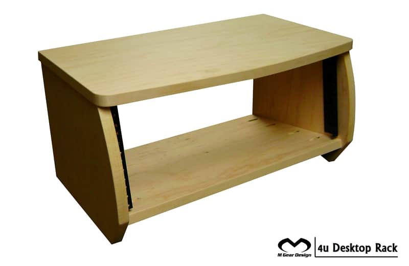M Gear Design - Recording Studio Audio Equipment Desktop Rack - 4u image 1