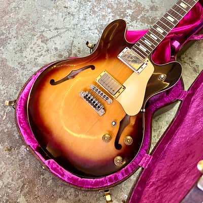 Gibson ES-335 CRS 1979 - Sunburst country rock stereo original vintage USA image 4