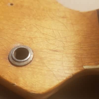 1966 FENDER STRATOCASTER NECK USA with BOUND FINGERBOARD a la RY COODER image 11