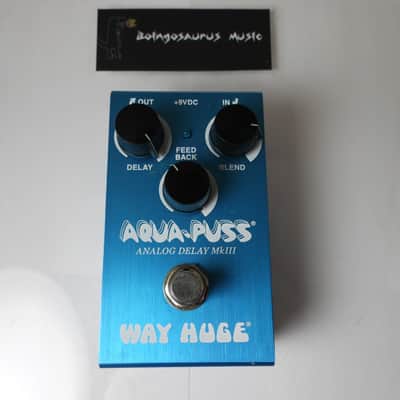 Way Huge WM71 Aqua Puss MKIII Smalls Delay Echo Effects Pedal Free USA Shipping image 1