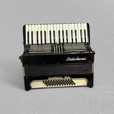 Paolo Soprani Accordion 1940s-50s  - Accordion plastic image 4