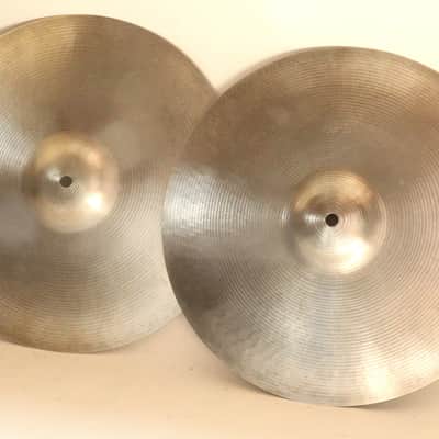 Ludwig Paiste 15" Hi-Hat Cymbals, No Waves, No bends, No Cracks, No Edge Chips / INSPECTED & TESTED image 4