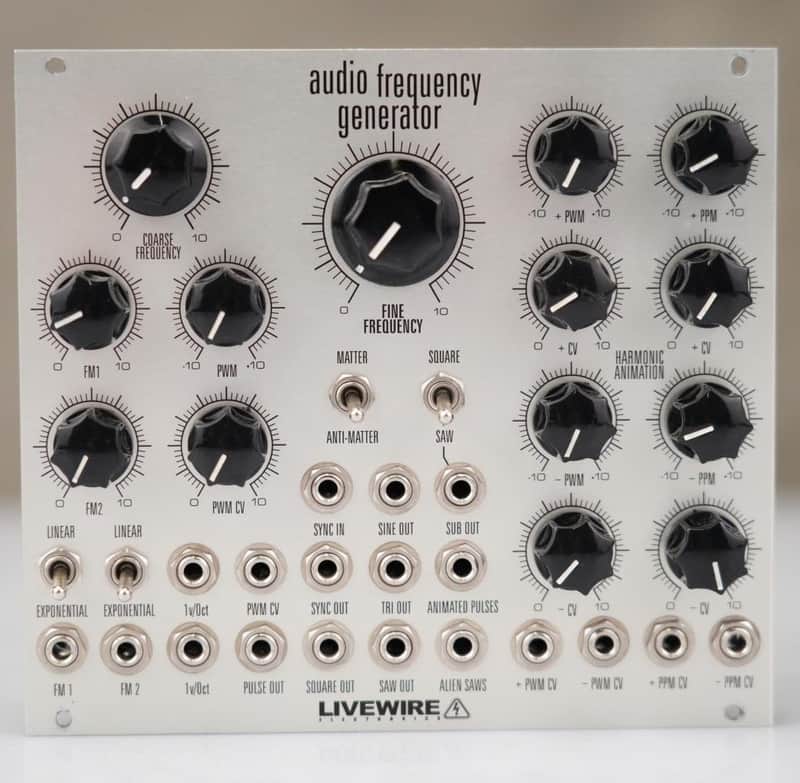 Livewire Audio Frequency Generator Eurorack Synthesizer Module #58426 image 1