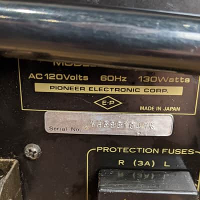 Pioneer SX-535 20-Watt Stereo Solid-State Receiver image 11