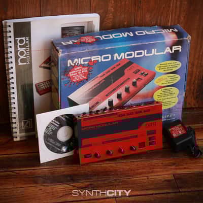 Nord Micro Modular Desktop Virtual Synthesizer w/ Original Box & Accessories
