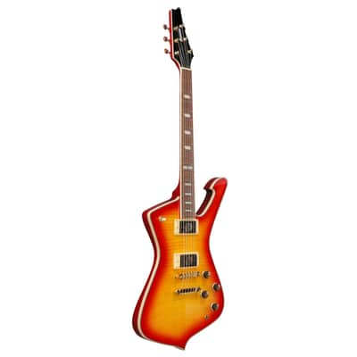Ibanez Iceman IC420FM-CRS Cherry Sunburst - Electric Guitar image 2
