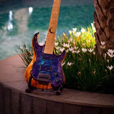 Kiesel Osiris 7 string with Trem (Headless) 2019 Reverse Monster