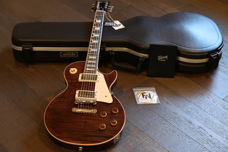 2010 Gibson Les Paul Standard GC Custom Pro Rootbeer Flametop + COA Hard Case (4730) image 1