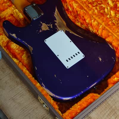 Fender Custom Shop 1959 Stratocaster Heavy Relic - Deep Purple Metallic - 2020 image 9