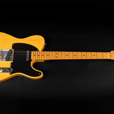1998 Fender American Vintage AVRI '52 Telecaster MN - Butterscotch Blonde | USA 1952 Reissue Medium C Neck Profile 3.57kg | OHSC image 3