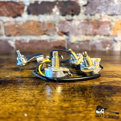 Gibson Custom Shop Wiring Harness- 3 Pots w/ Toggle Switch (2020s - Silver) image 6