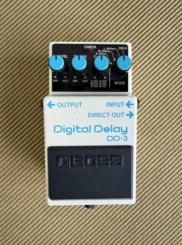 Boss DD-3 Digital Delay 1991 Blue Label - Collector's Grade imagen 1