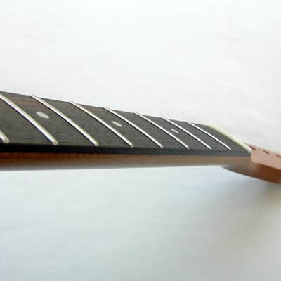 STAINLESS STEEL FRETS / Maple Rosewood Roasted / TELECASTER Neck w/Warmoth Nut TELE (fits Fender image 6