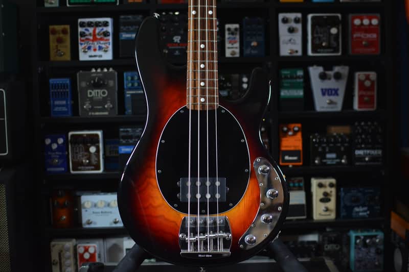Ernie Ball Music Man Stingray EX with Rosewood Fretboard 1996 - 2002 - Vintage Sunburst image 1