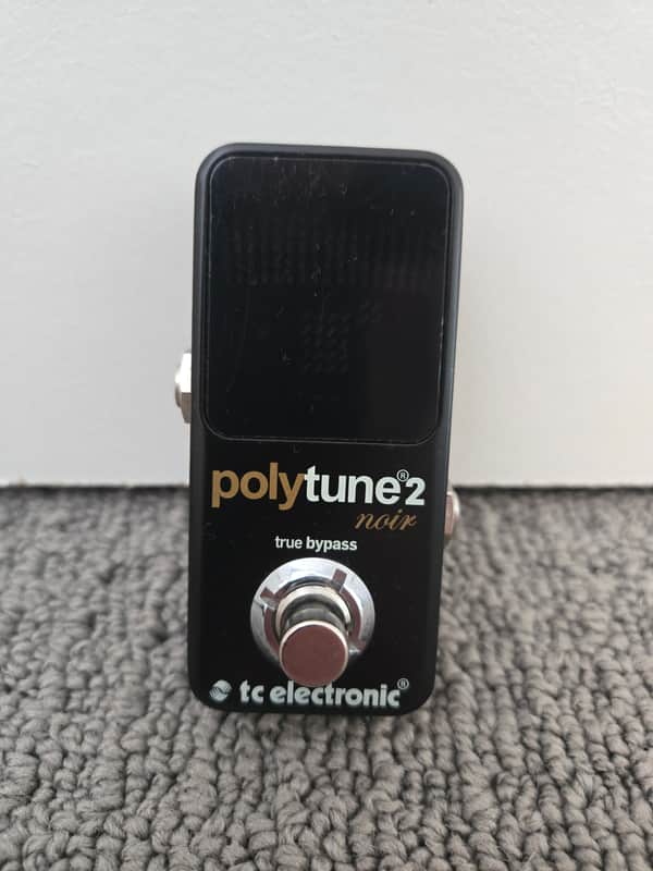 TC Electronic PolyTune 2 Noir Tuning Pedal 2010s - Black image 1