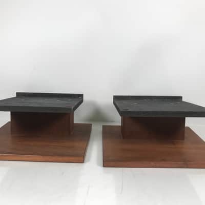 Klipsch Heresy HBR Vintage Classic Speakers w/ Original Stands image 11