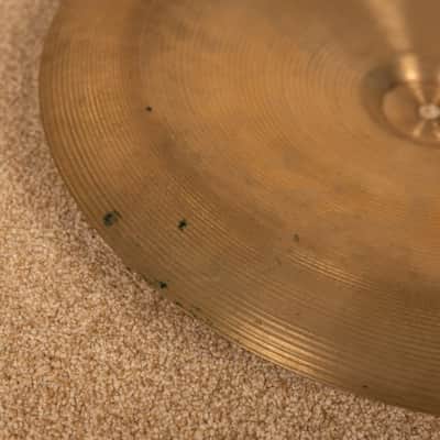 1980s Zildjian 18" CO Stamp A China Boy High Cymbal 1304g image 5