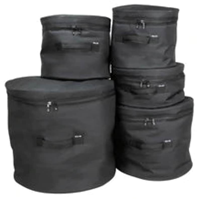 5 Piece Drum Kit Bag Set (14” x 6.5”, 12” x 11”, 13” x 12”, 16” x 16”, 22” x 18”) image 1