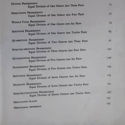 Thesaurus Of Scales and Melodic Patterns by Nicolas Slonimsky in hardback, 1st Edition, 1947 image 5