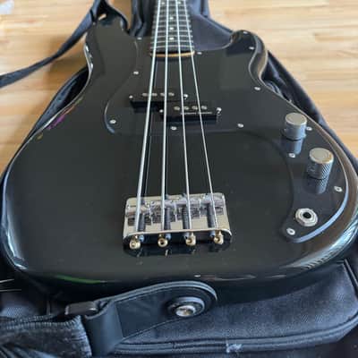 Fender Precision Bass Limited-Edition Ebony Fingerboard Black 2021 - Glossy Black image 7