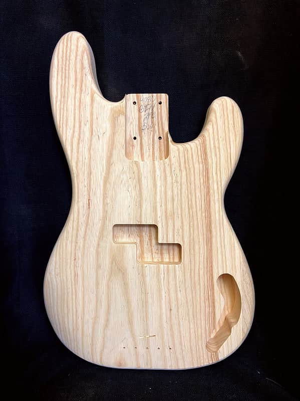 Guitar Mill P-Style Bass Body / 2 pc. Swamp Ash (#GIN-4080) image 1
