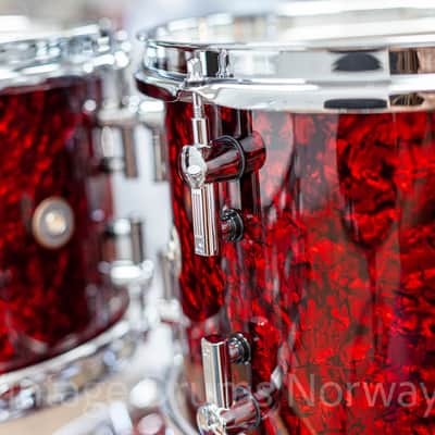 Sonor Momentum Maple Red Pearl 5pc Shell Pack – Made in Germany – New image 13